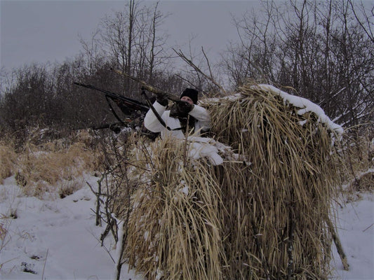 2 PACK-QG Duck Blind Camo Thatch Grass Bundle